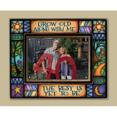 Lissette Orange Matte Picture Frame
