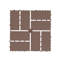 Carreaux de terrasse en plastique emboîtables-123495234