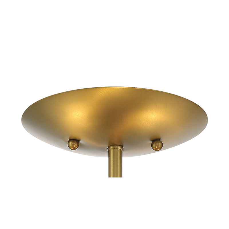 Portage Glass Semi Flush Mount