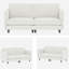 Canapé 74,27 po, canapé confortable 2 places, style Mid-Century moderne conçu pour les petits espaces-967148607