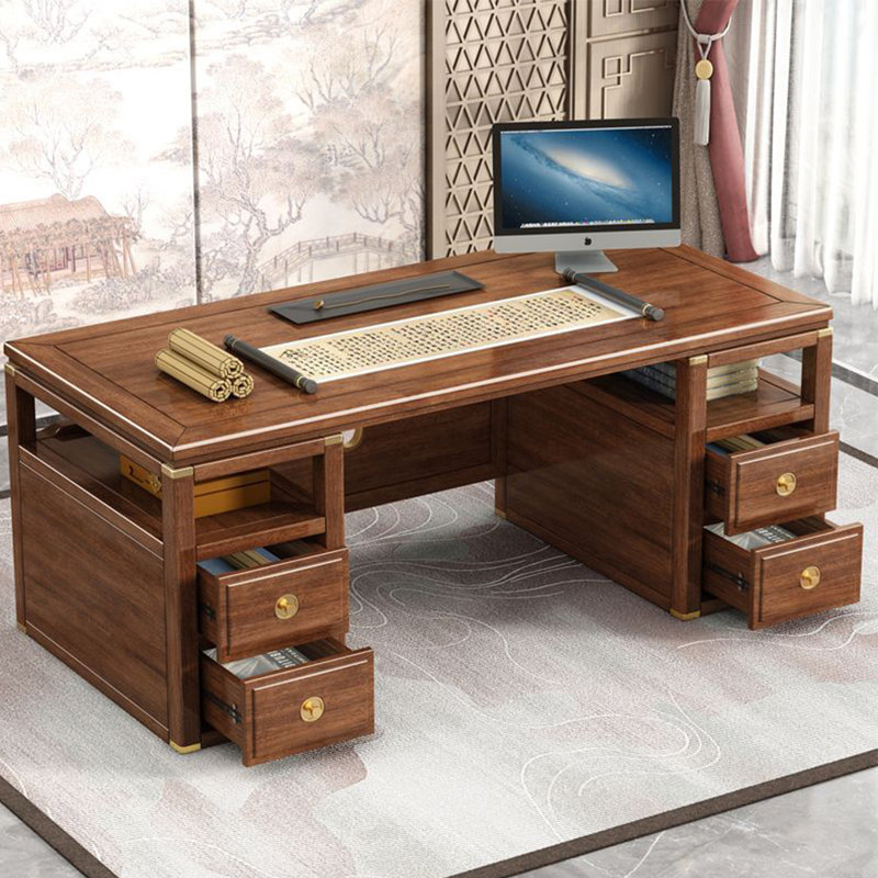 Nouvel ensemble de bureau et de chaises de style chinois