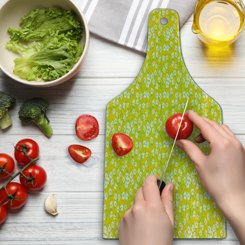 Planche à découper en verre trempé Ambesonne