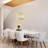 5 - Light 21.25" Gold Square / Rectangle Lantern Chandelier