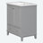 30'' Single Bathroom Vanity with Ceramic Top-93548483
