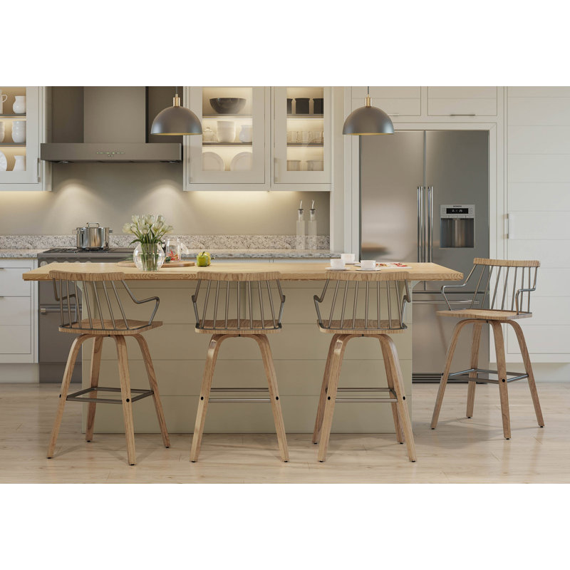 Tabouret de comptoir à hauteur fixe Preston, Tabouret de comptoir (siège d'une hauteur de 26 p
