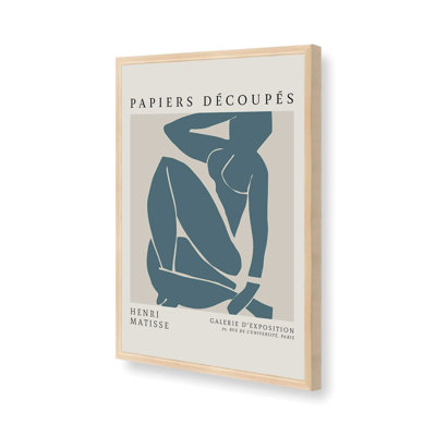 Matisse's Nude III en bleu minuit 