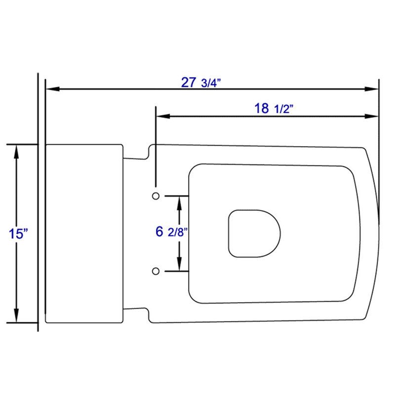 Elongated Toilet Seat