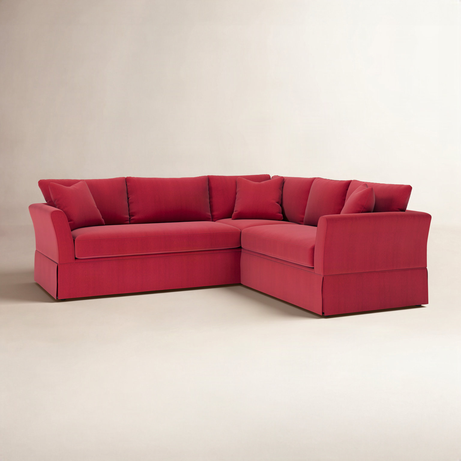 Shleby Sectional, Bayou Flame, Right Hand Facing