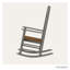 Chaise berçante POLYWOOD-1435315333