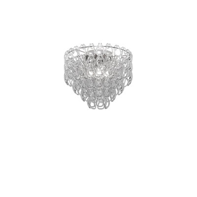 Minigiogali Ceiling Lamp 50 Crystal Transparent Matt Bronze 1 E26 Ul