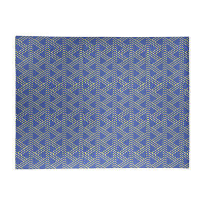Chenille Geometric Indoor Rug
