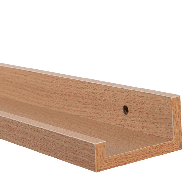 Floating Shelf, Brown, 4.5cm H x 56cm W x 8.5cm D