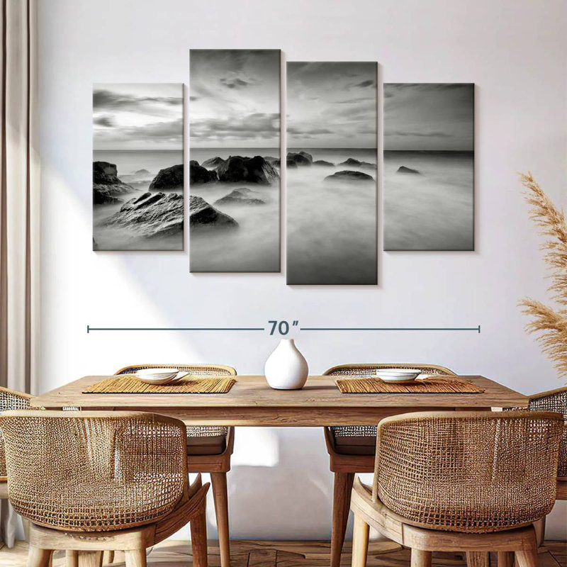 Alvord Gray Sky, 42" H x 68" W