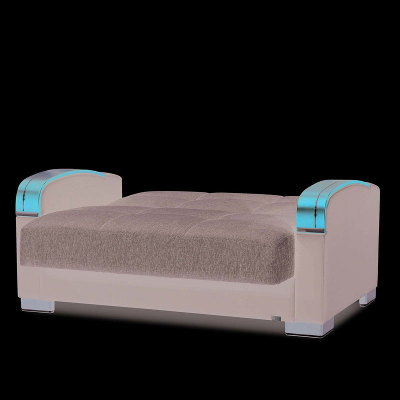 Rangement rembourré gris - Collection Modern Living Solution et confortable