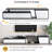 Modern, Minimalist Rectangle Extendable TV Stand Up To 100''-1905750151
