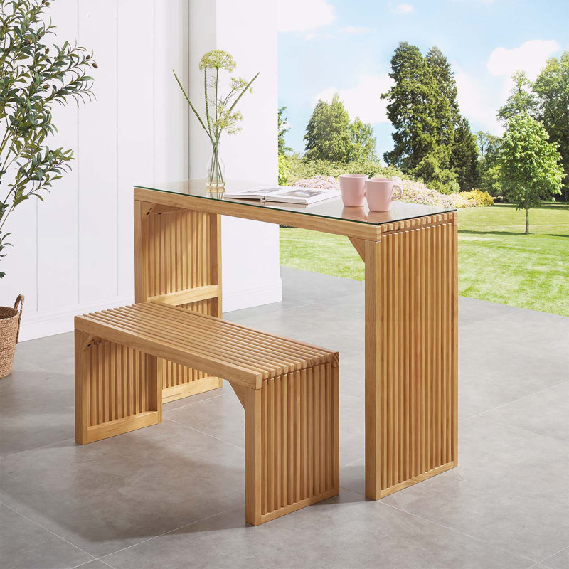 Versatile Dining Set with Tempered Glass Top for Various Rooms