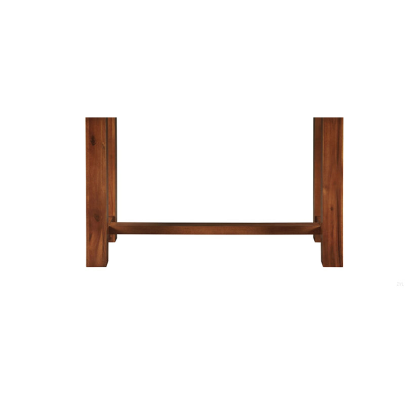 Brown Finish Dining Table
