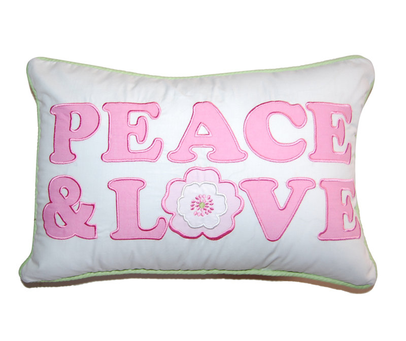 Greta Floral Cotton Throw Pillow