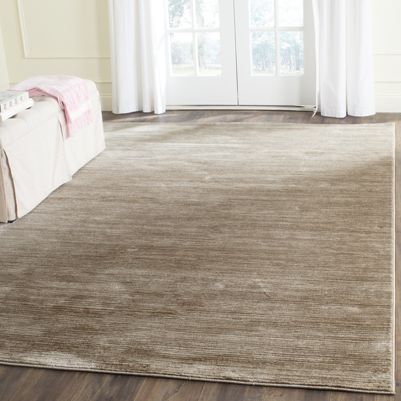 Aaishah Light Brown Area Rug, Rectangle 12' x 18'