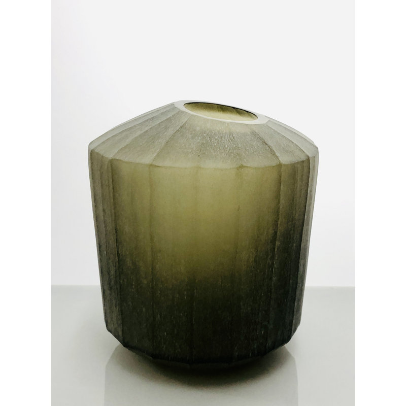Kalianne Glass Table Vase, 9" H x 8" W x 8" D