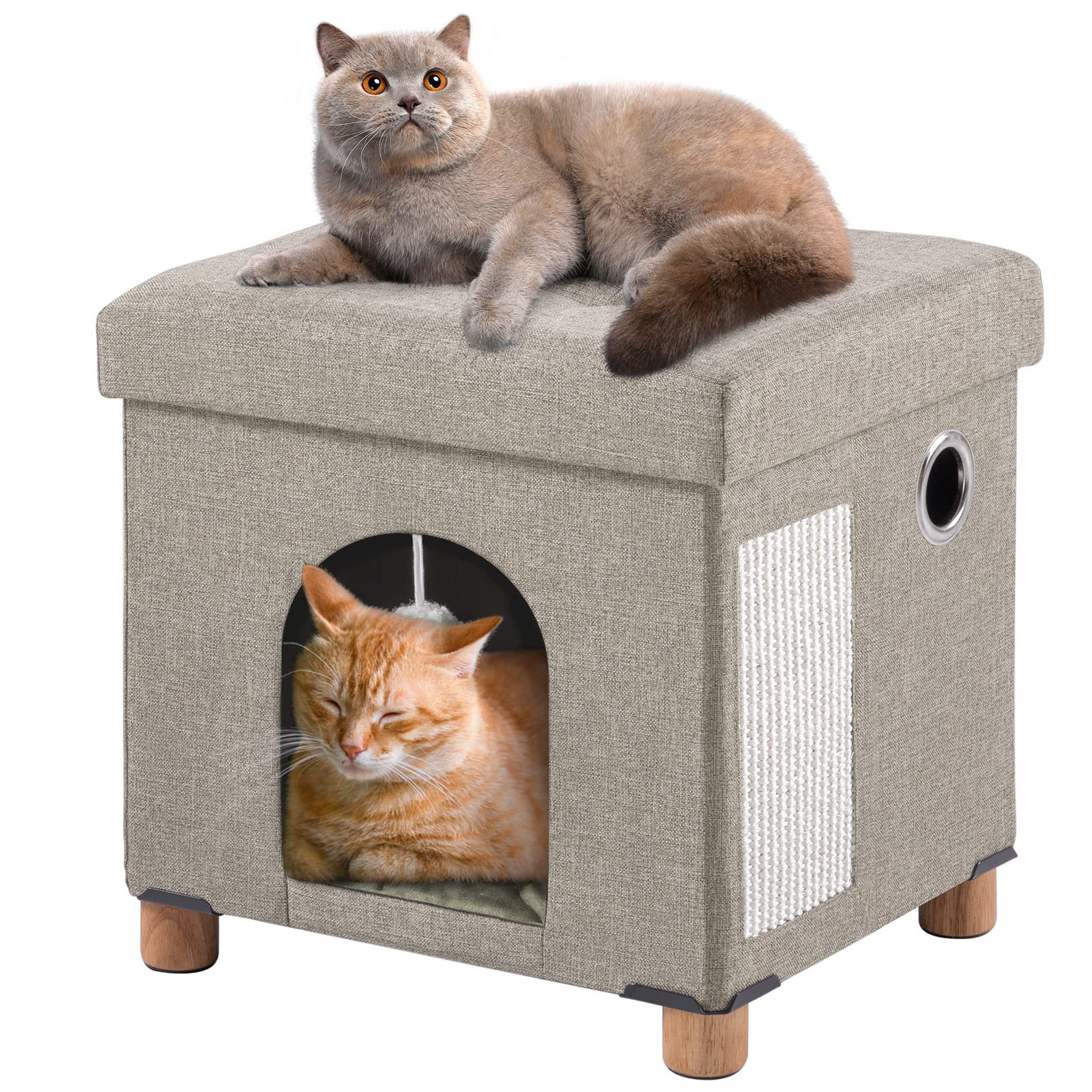 Archie & Oscar™ Cube Cat Cave Bed Wayfair Canada