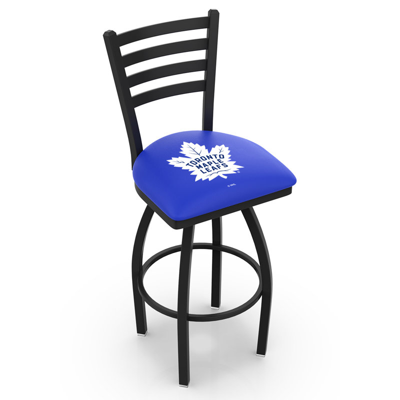 NCAA Swivel 30" Bar Stool, Toronto Maple Leafs