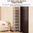 7-Tier Modern Bamboo Shoe Rack - Vertical, Slim, Space-Saving Shoe Organizer For Small Spaces, Closet, Entryway, Corner, Garage, Bedroom