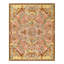 Floral Area Rug in Brown