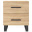 Mudoch 40cm W Iron Bedside Table-1559297865