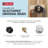 Delta Round Contemporary Push-Button Shower Valve Trim, Matte Black (Valve Not Included)-128551150