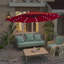 Direen 120'' Lighted Cantilever Umbrella-2084821641