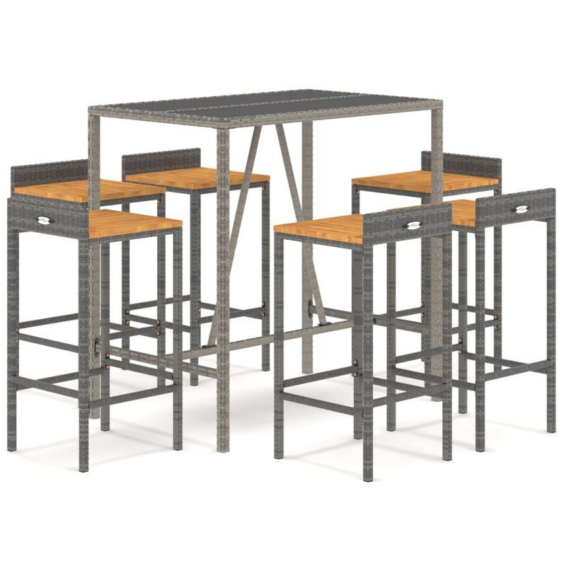 Fayez Bar Set with Stools