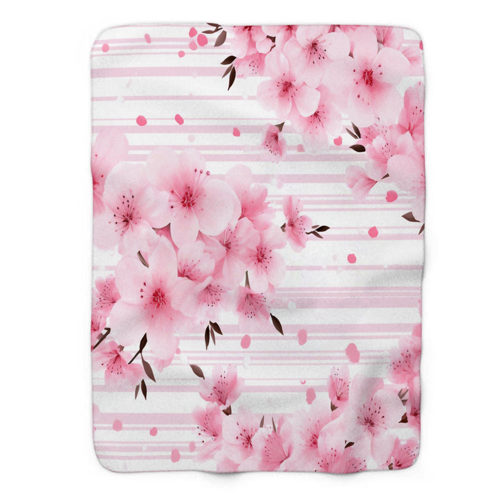 MentionedYou Cherry Blossom - 1 Piece Premium Blanket | Wayfair