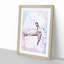 Fred Astaire Dancing in Abstract - Picture Frame Painting Print-55724407-55724408
