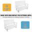 Banc oscillant 3 places en poly Lumber-431693600