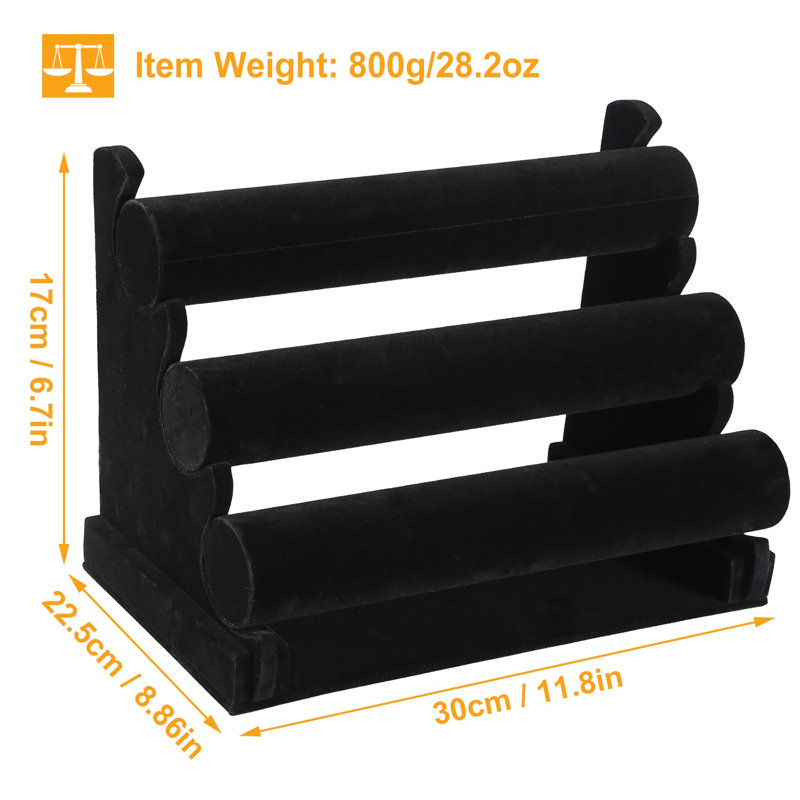 Lashunti Velvet Makeup Organizer