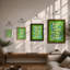 Peace, Hope, Happy, Joy Typography - Framed Print-1214712667-1214712670