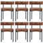 Chaises d'appoint rembourrées en similicuir-1029083145-1034184233