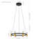 Ellegi 24" Ring 100-277V Up-Down 6-Light Height Adjustable ETL Certified Integrated LED Chandelier