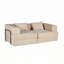Canapé-lit Chenille-358448013