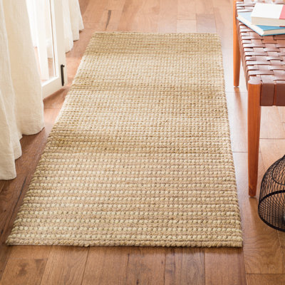 Tapis beige tissé à plat à la main Ferrera