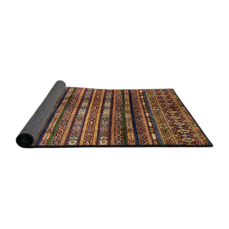 15 - Tapis abstrait moderne 598, Rond 5 pi