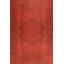 Tapis décoratif rouge à motif oriental rétro-659123352