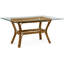 Trellis Glass Dining Table-71012577-71012591