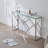 Glass Top CONSOLE TABLE