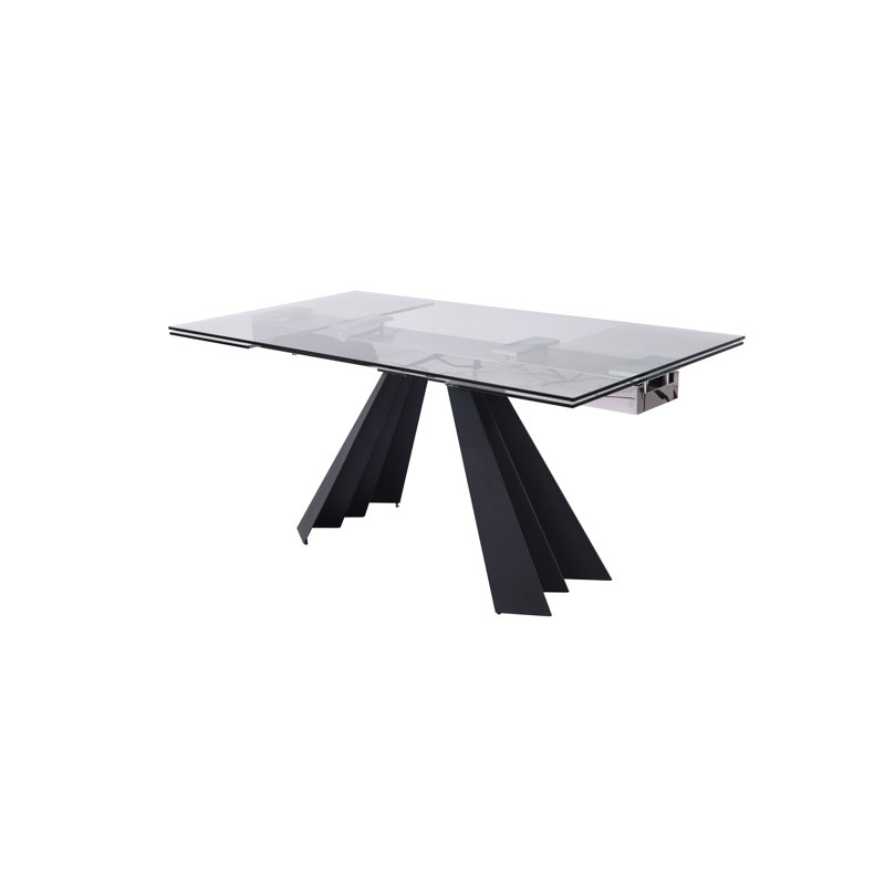 Table de salle à manger Daryla, H 30 po x l 63 po x P 35 po