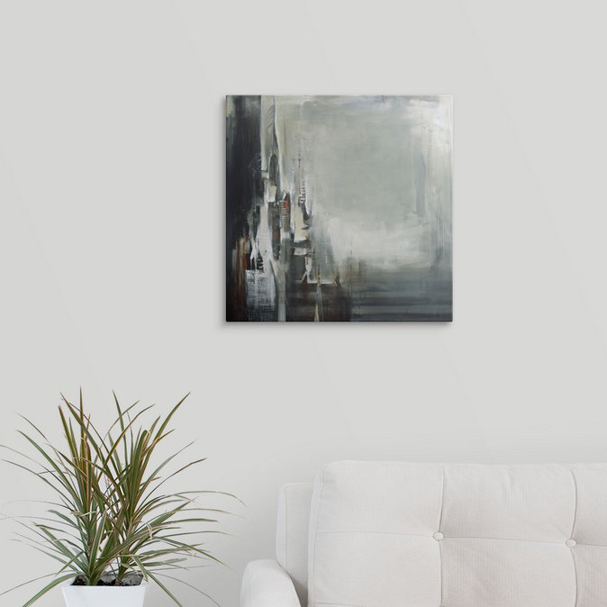 «Glorieta Mason Street» par Terri Burris, reproduction d'art, H 35 po x l 35 po x P 1,5 po, Toile