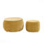 Repose-pieds rond avec rangement - Table de bout et repose-pieds 2 en 1-1704917472