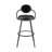 Sleek Swivel Bar Stool with Height Flexibility