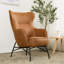 Colm Faux Leather Wingback Chair-45736365